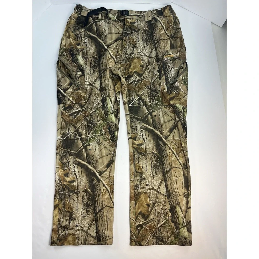 ScentLok Hunting Cargo Pants Men's Size XL Realtree Camo Odor-Resistant 7325